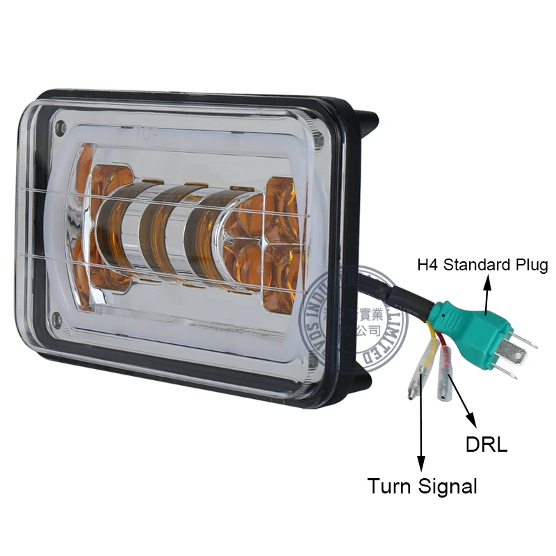 Янтарный поворотный одиночный светильник желтый точечный противотуманная фара 5