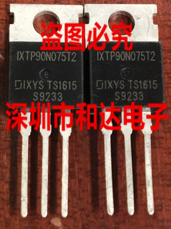 

5 шт. IXTP90N075T2 TO-220 75V 90A