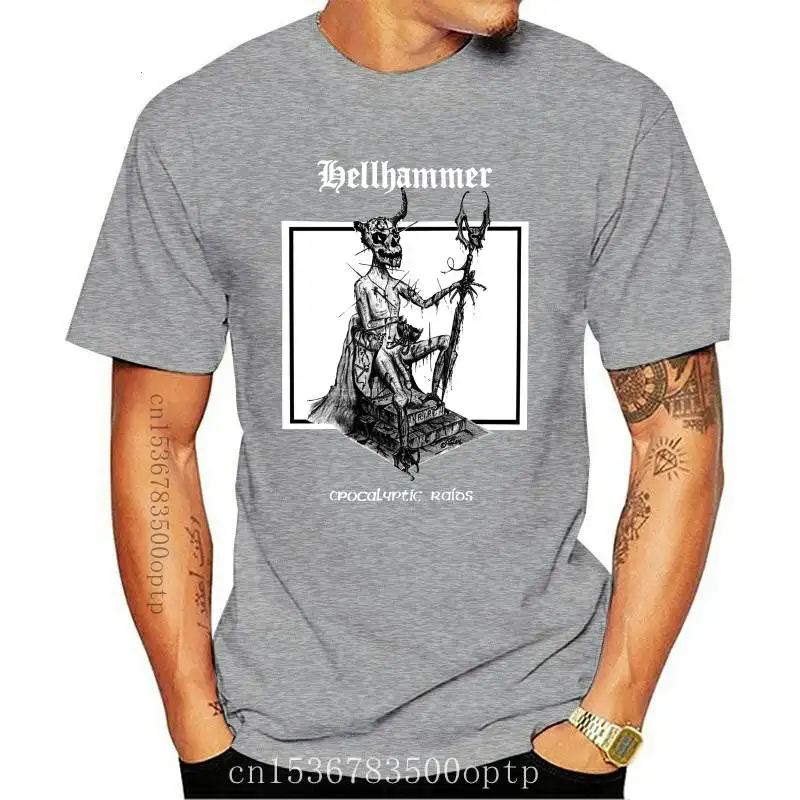 

New Hellhammer t shirt black metal band