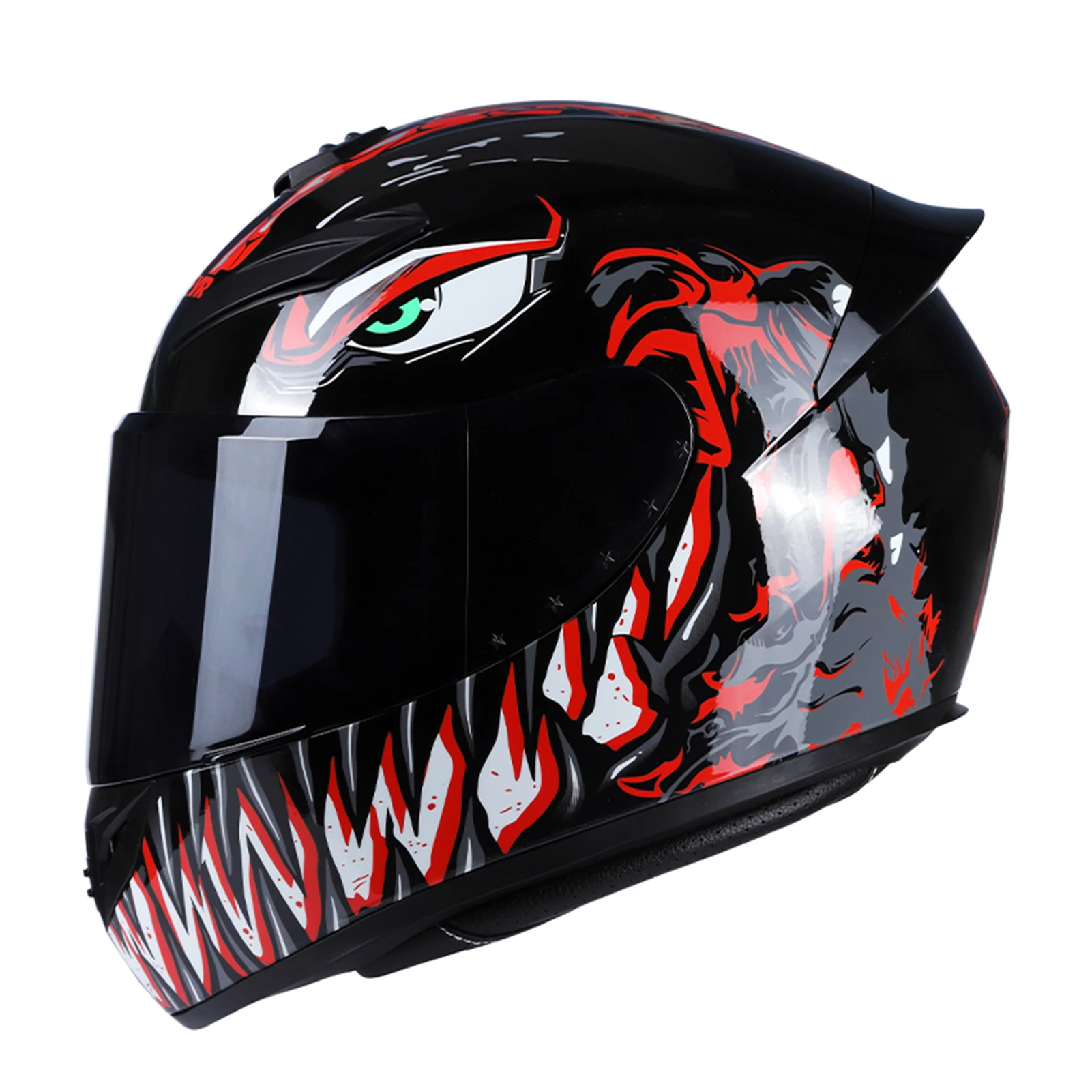 

Motorcycle Helmet Full Face Rapid Street Helmet Adult Cool Rider Equipment Four Seasons New Street Touring Motorcycle Helmet