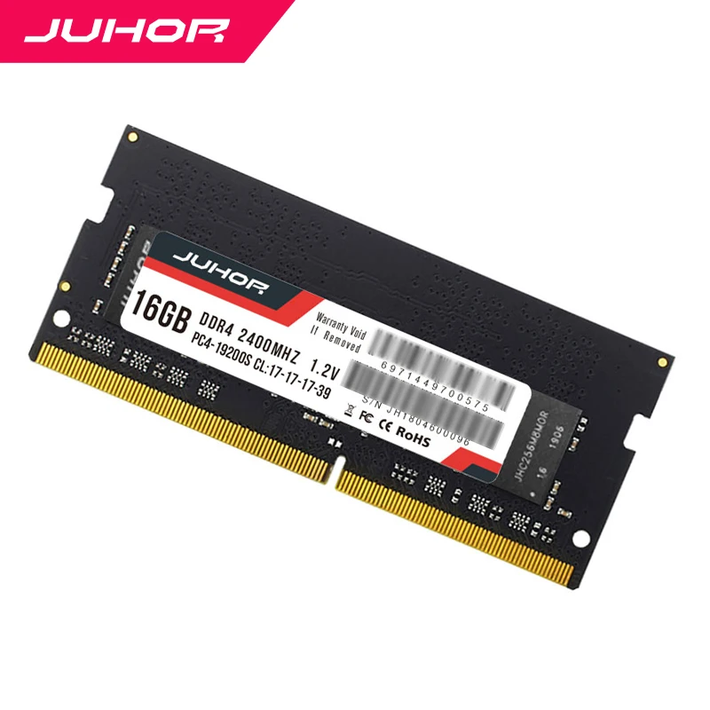 Оперативная память JUHOR ddr4 4 ГБ 8 ГБ 16 ГБ память для ноутбука с нагревом sodimm 2133 МГц 2400 МГц NB ram 1,2 в Новая Память dimm