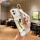 Роскошный чехол для телефона Disney 2021 с Микки Маусом, мягкий чехол с ремешком для iPhone 11 12 Pro Max, чехлы XR XS X 7 8 SE для Huawei P30 P40 Pro