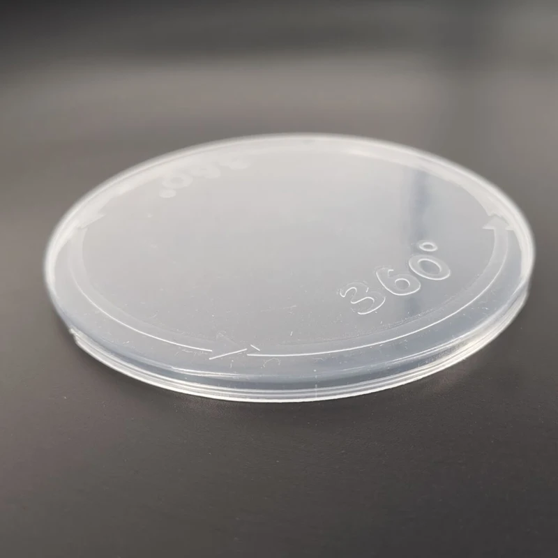 Taza de aprendizaje para beb&eacute;, asa a prueba de fugas de doble tapa abatible, m&aacute;gica, se puede girar 360 grados-2