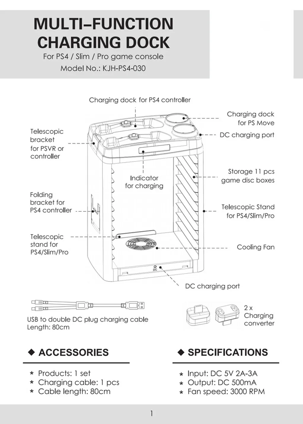 Стеклянный держатель игровой диск станция для хранения зарядное устройство