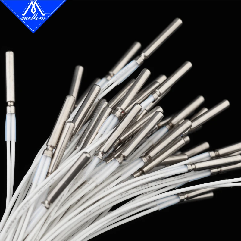 Мягкий 3D принтеры Запчасти HT NTC100K Ом термистор Высокая Температура NTC 3950 100 к