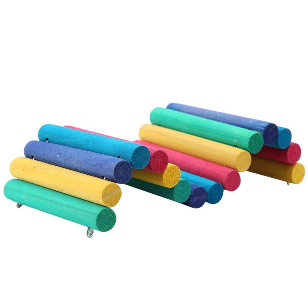 Хомяк лазание лестницы игрушки маленький питомец DIY гибкий деревянный арочный