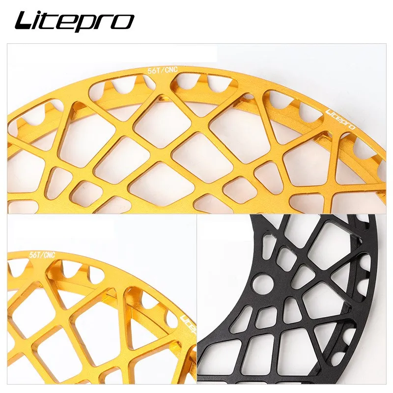Велосипед Litepro Spider Web Chainset 130 BCD складной велосипед BMX односкоростной цепной круг