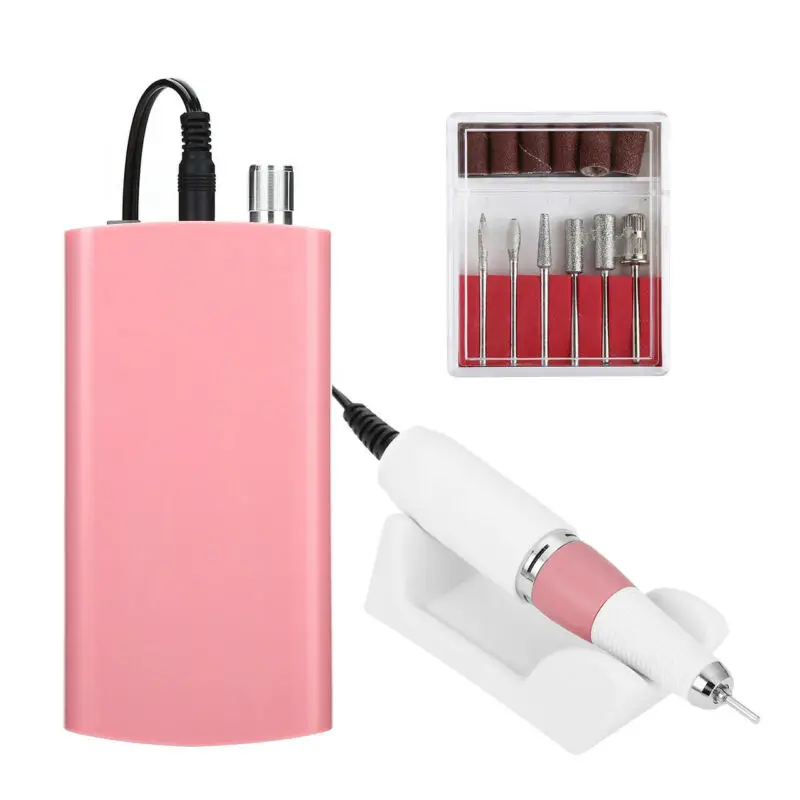 

Портативная электрическая пилка для ногтей, дрель, перезаряжаемый аппарат для маникюра и нейл-арта