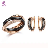 qsy free shipping unusual 2021 trend jewelry sets women earrings for womenring wedding rings for women friends