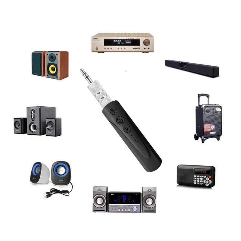 Bluetooth 4 1 приемник с разъемом 3 5 мм Aux аудио адаптер для телефона наушников