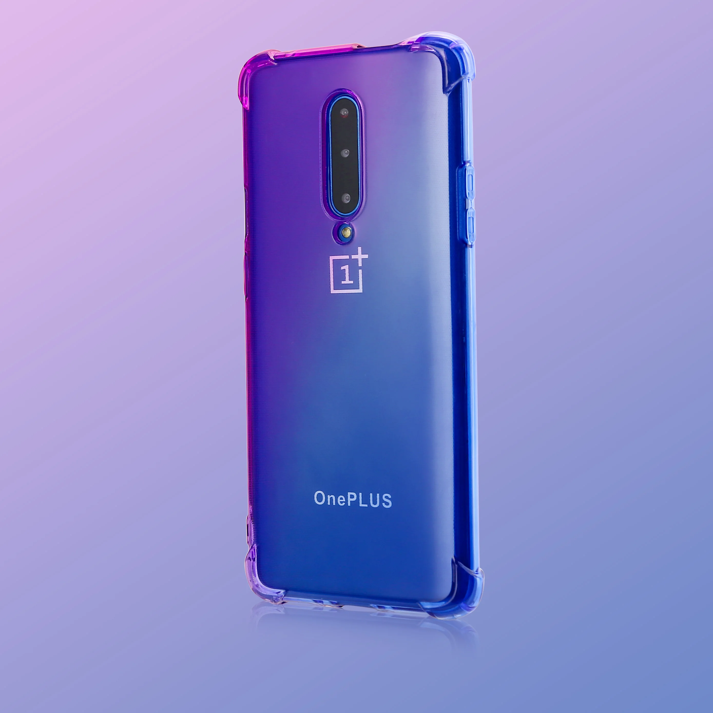 Градиентный цвет меняющий прозрачный ультратонкий Противоударная подушка