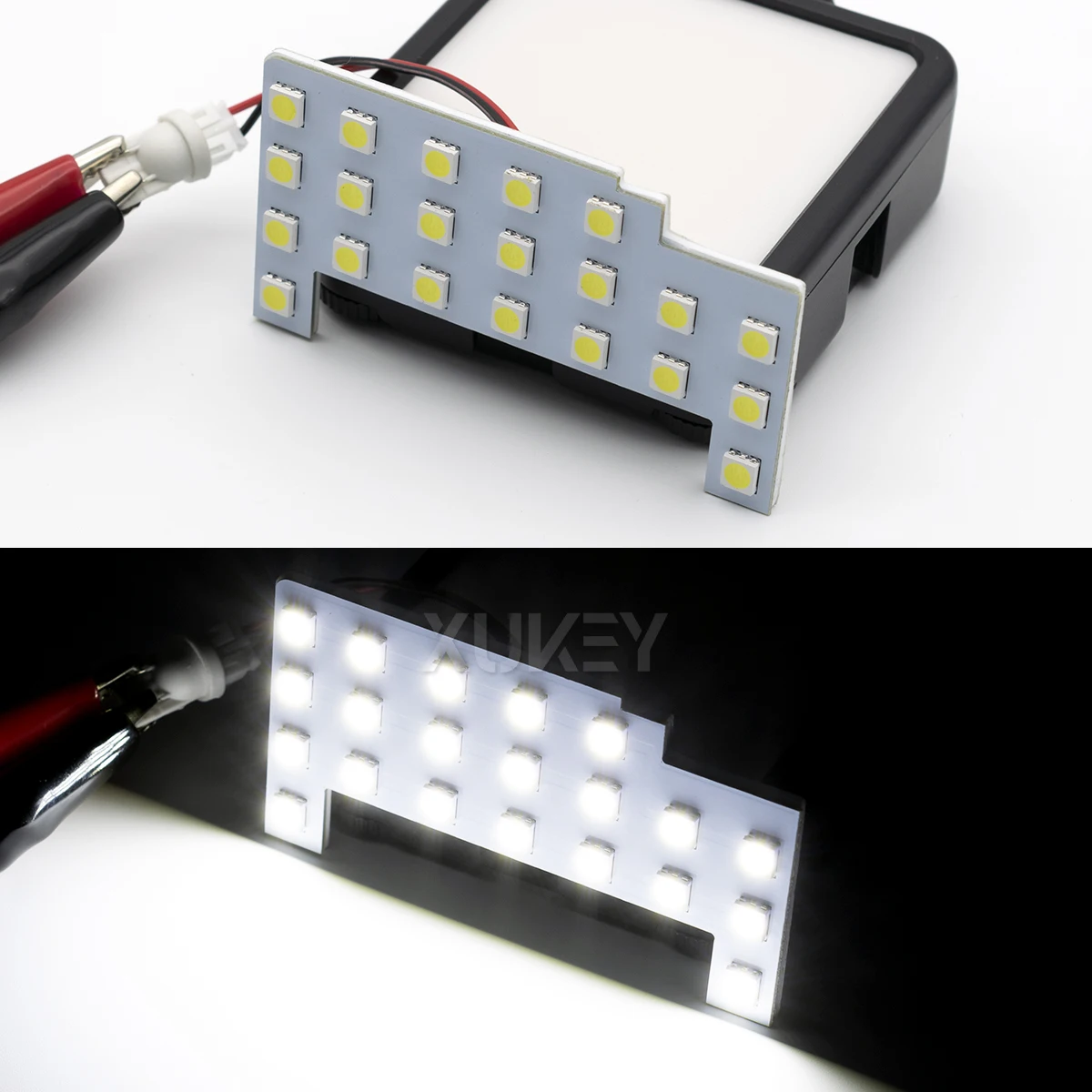 Белый светодиодный автомобиль укрыты внутренной сводной крыше интерьер