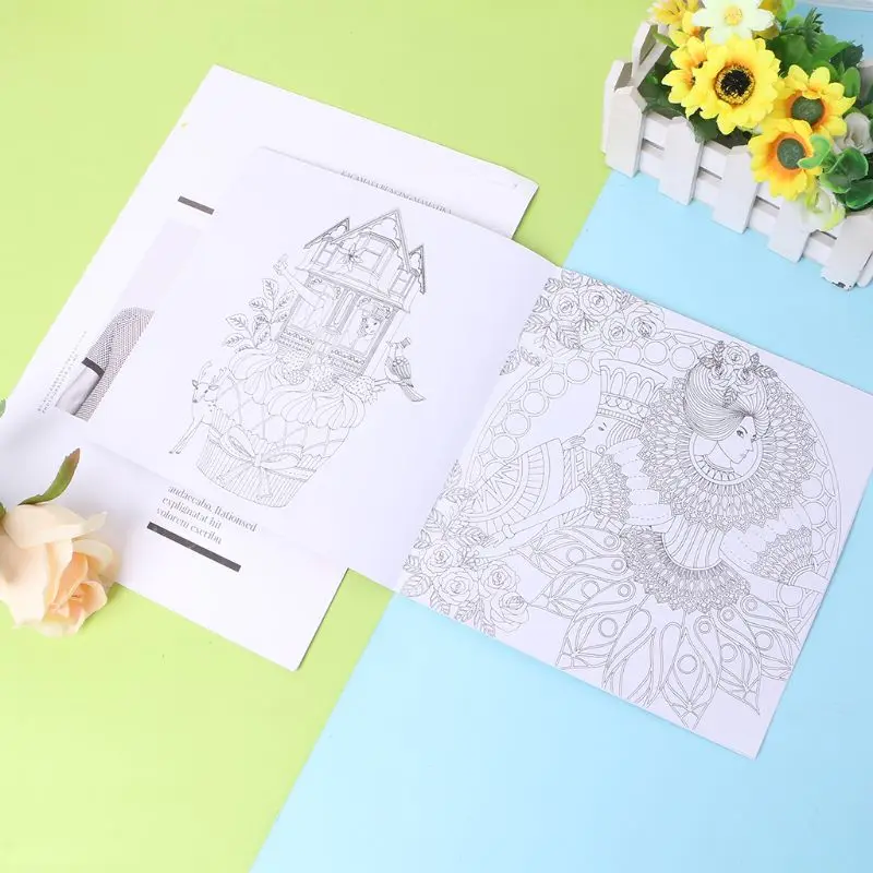 

Alice In Wonderland Adult Colouring Book By Amily Shen An Inky Treasure Hunt