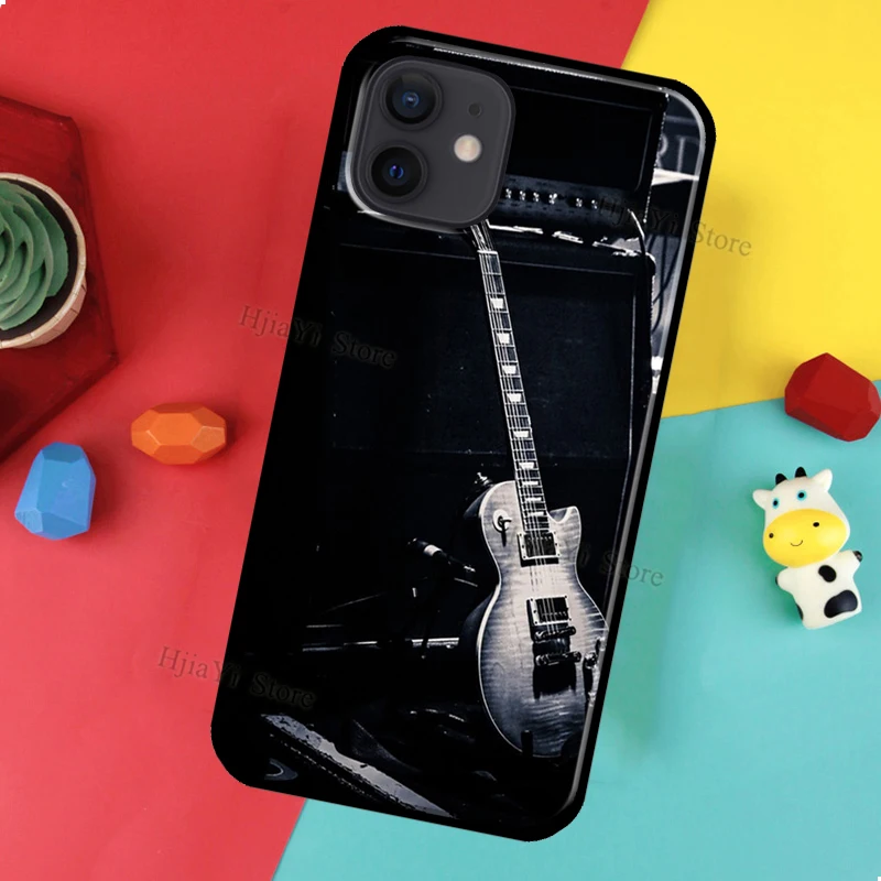 Чехол гитарный Amp для телефона iPhone 13 11 Pro Max 12 mini X XR XS 8 7 Plus SE 2020 | Мобильные телефоны