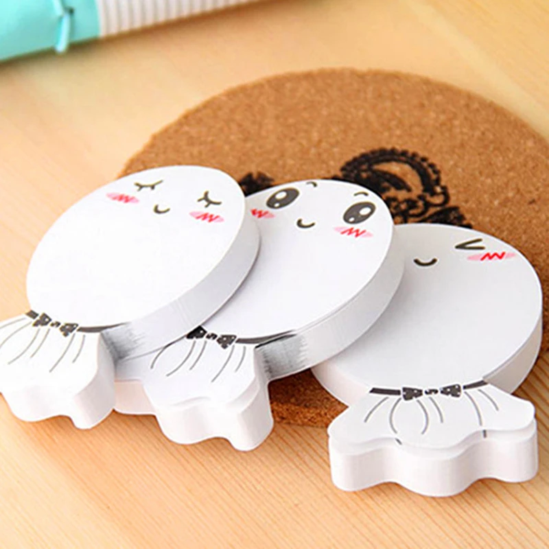 Симпатичная кавайная японская солнечная кукла блокнот для заметок клейкие