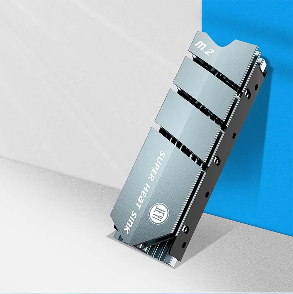 JEYI SSD карта охлаждения M.2 радиатор NVME NGFF 2280 алюминиевый лист теплопроводность