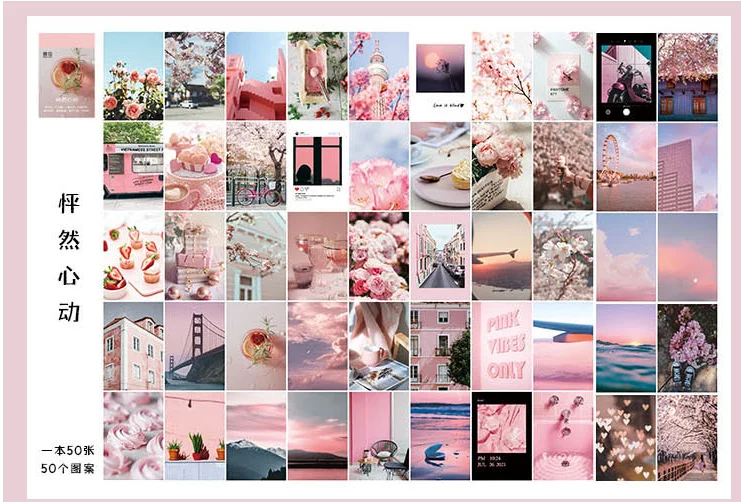 Блокноты-стикеры Wish Club, набор из 50 штук