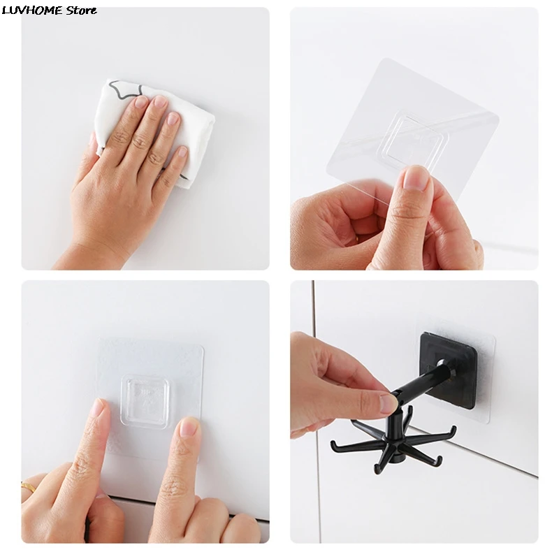 

360° Rotating Hook Bathroom Organizer Storage Rack Rotated Holder Kitchen Tools