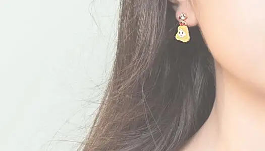 Новинка 1 пара классические милые серьги принцессы с подвеской для женщин и