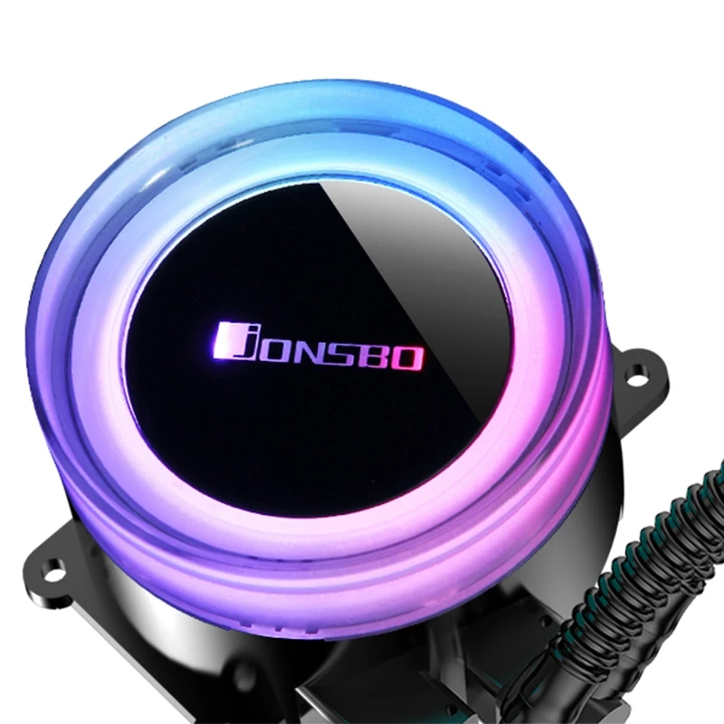 Jonsbo Tw-120 Pc Cpu водяное охлаждение 4Pin ШИМ интегрированный кулер водяного охлаждения