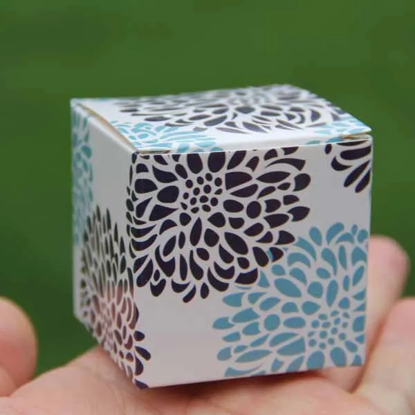 Новые креативные квадратные коробки для конфет с принтом упаковка вечеринок