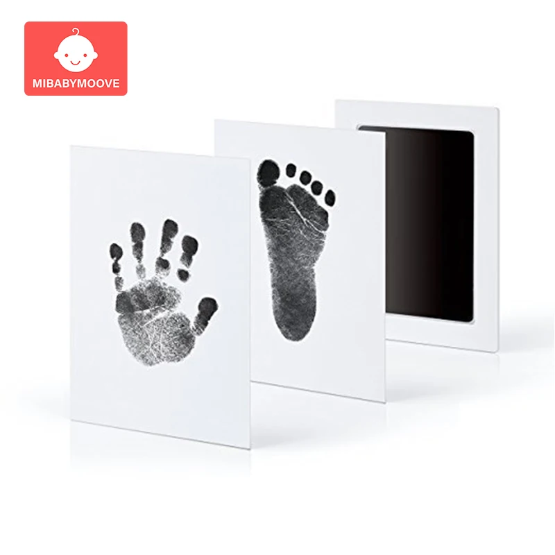 Baby Handprint Footprint Imprint Kit Non-Toxic Newborn Souvenirs Casting Ink Pad Infant Toys | Мать и ребенок