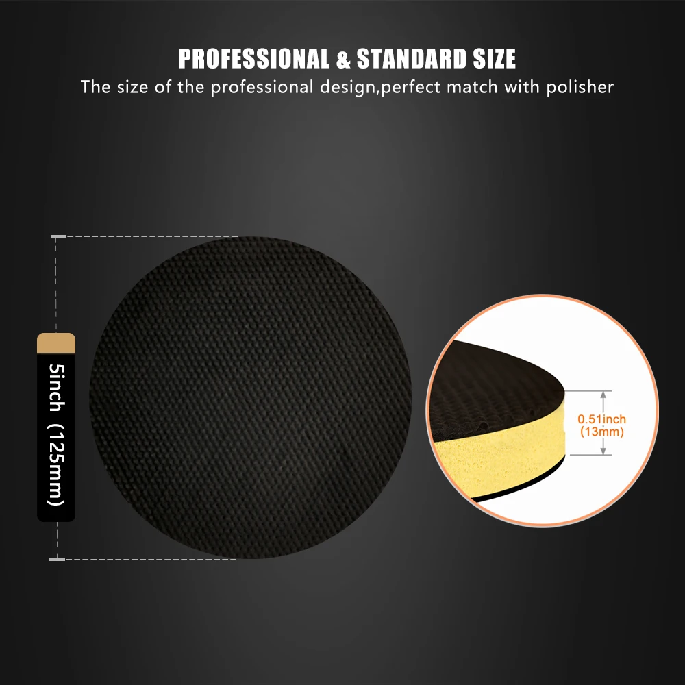 SPTA 6 &quot150 мм полировщик глиняный диск стержень протрите Поролоновый коврик