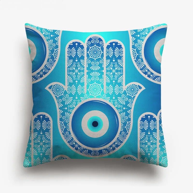 Hamsa чехол для подушки диванной 45x45 см украшение дома|Наволочки| |