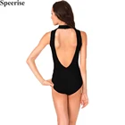 Женский балетный купальник с глубоким v-образным вырезом и открытой спиной, гимнастический костюм без рукавов из спандекса, Экипировка для йоги