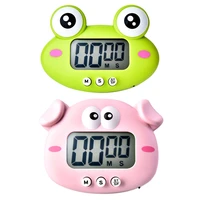 kitchen timer digital cooking timer with magnetic lcd screen visual clock hangable alarm clock with stand