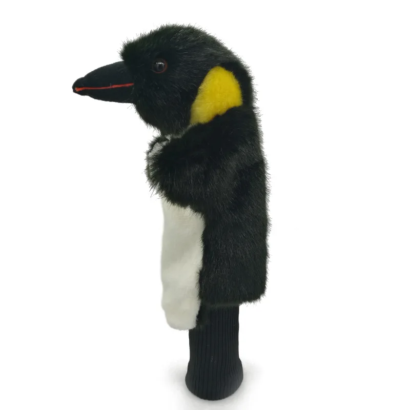 Плюшевый чехол для головы гольфа с пингвином Гибридный спортивные товары