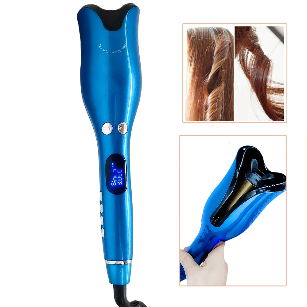 Автоматическая плойка Плойка для завивки волос вращающийся керамический утюжок