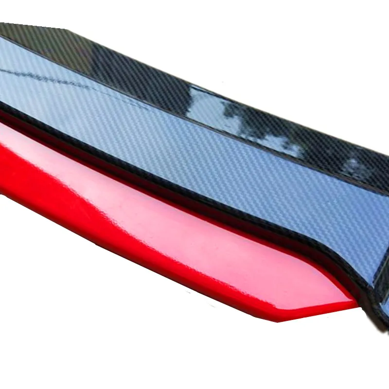 1 комплект передний бампер спойлер Защитная панель для губ углеродная