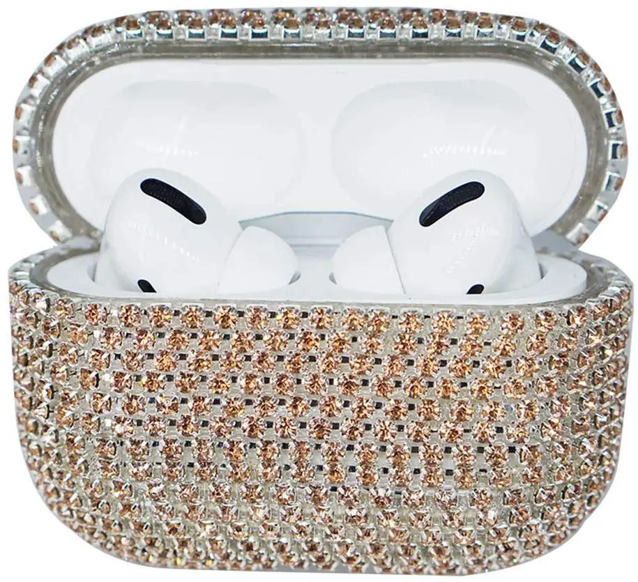 Чехол для AirPods Pro Роскошные блестящие 3D бриллиантовые наушники аксессуары 3 airpods 2
