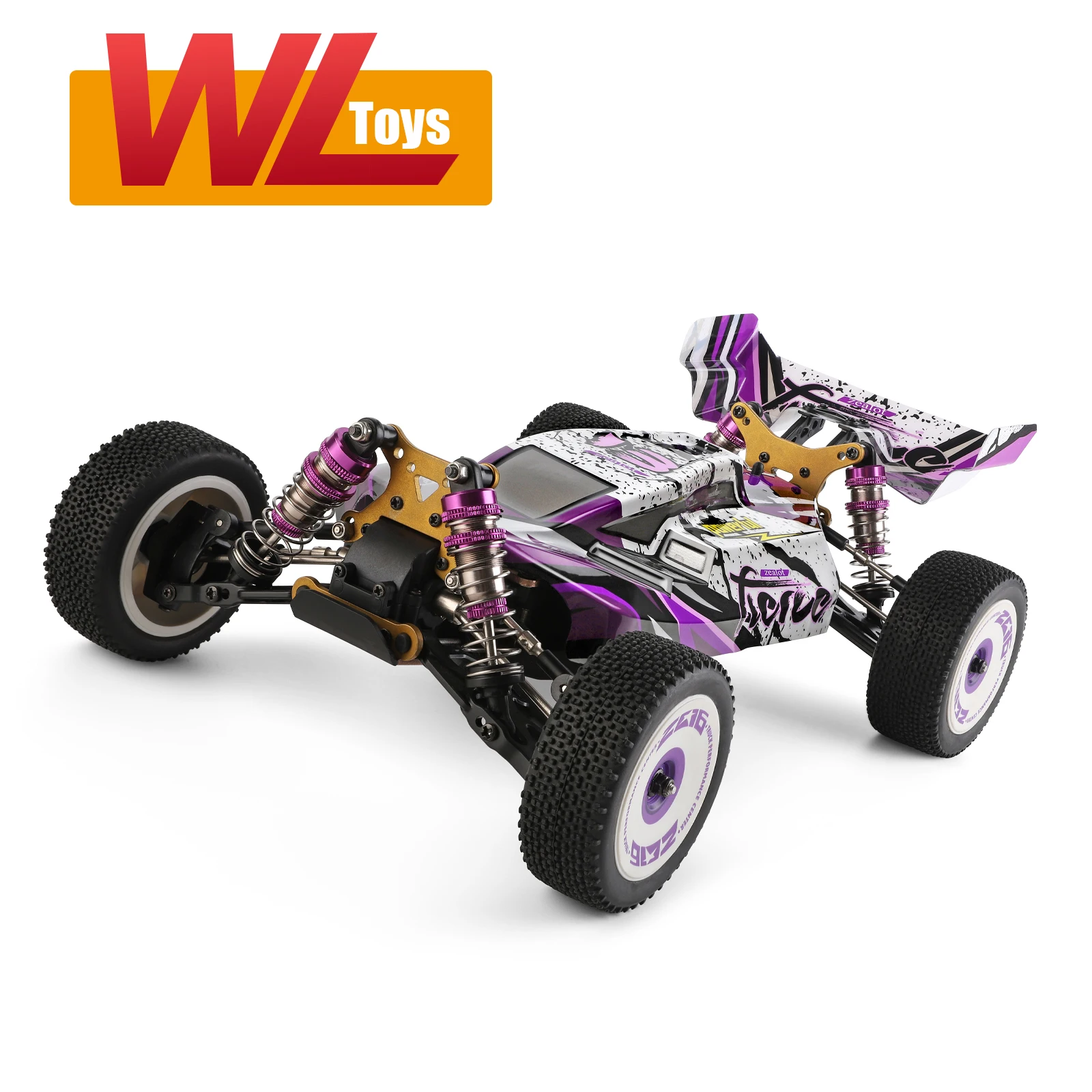Wltoys 124019 высокоскоростной гоночный автомобиль 60 км/ч 1/12 2 4 ГГц Радиоуправляемый