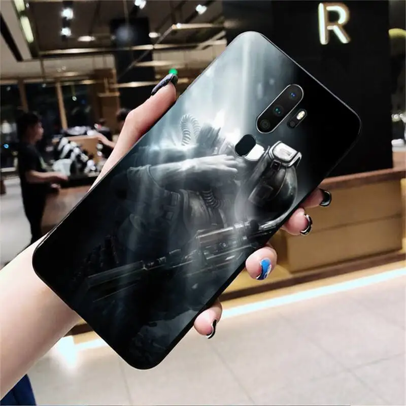 

ZFGHSHYQ Mtro Last Light Black TPU Phone Case For Oppo Reno2 Z 2Z Realme5 6 Pro R9S 11 Plus 15 17 Pro
