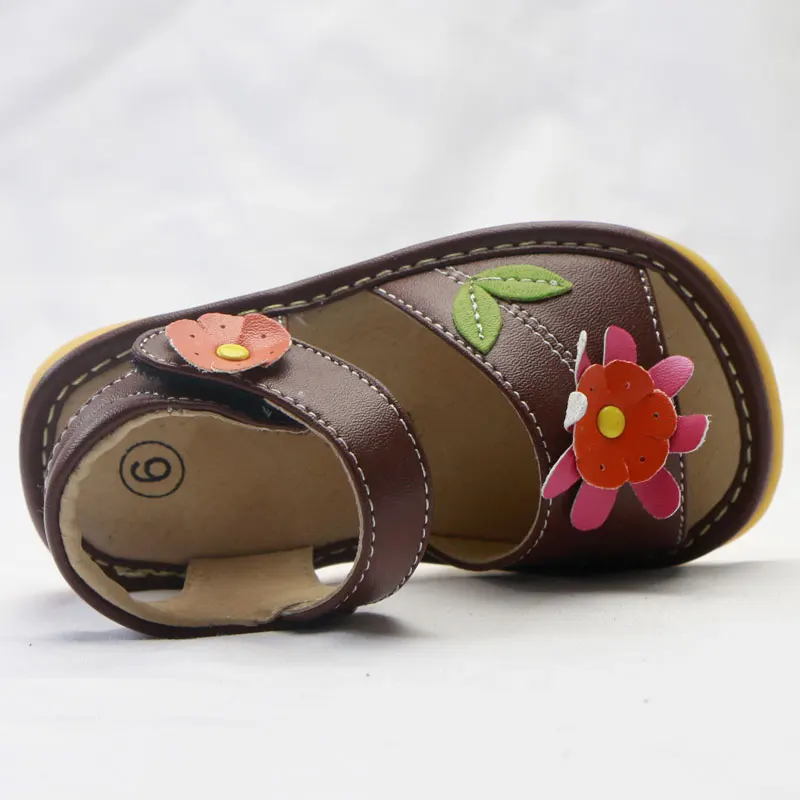 Детская обувь со звуком Детские сандалии звуками Обувь для маленьких девочек