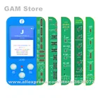 Плата JC V1S для iPhone 7 8 8P X 11 12 точечная матрица фоточувствительность оригинальный цвет Truetone Touch Shock батарея отпечаток пальца SN программатор