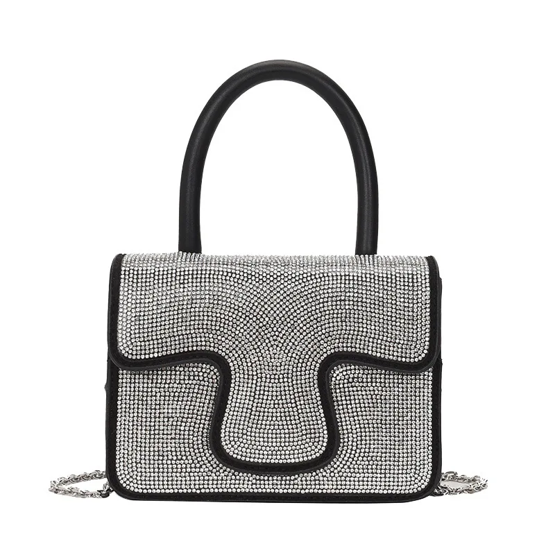 

OLUOLIN Women Diamonds Crossbody Bag High Quality Shoulder Bag Purses and Handbags Luxury Designer Travel Messenger Bag