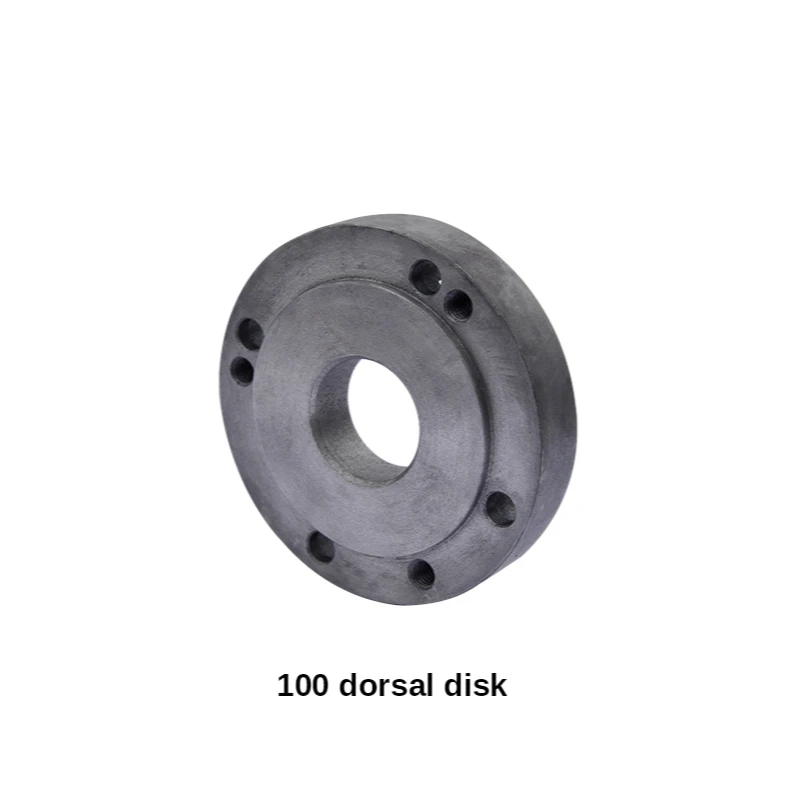 

125MM 100MM back plate, small lathe accessories, accessory instrument lathe, chuck over-disc, connecting plate