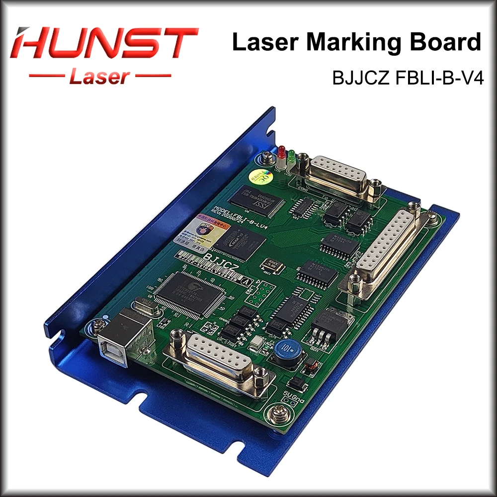 Hunst BJJCZ Laser Marking Machine Controller Original Card FBLI-LV4 Ezcad for 1064nm Fiber Laser Marking Machine JPT Raycus MAX