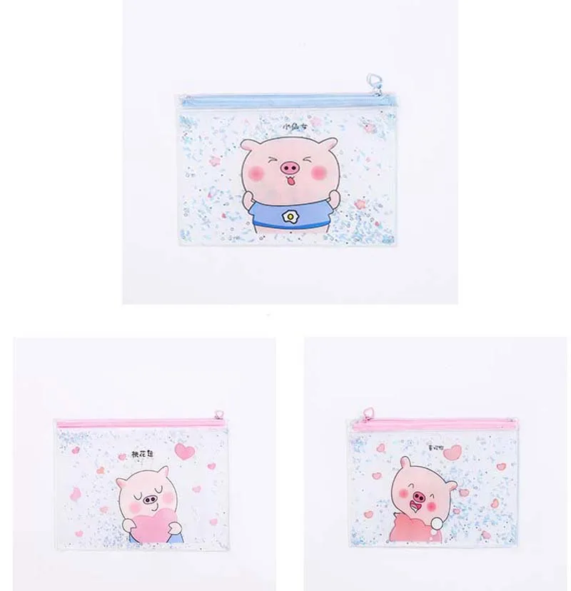 

1 Piece Cute Fashion PVC Transparent Beauty Organizer Pouch Fashion Female Jelly Bag Lady Makeup Pouch Laser Women Cosmetic Case