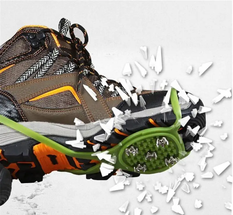

Antiskid Shoe Cover Gourd Type Simple Ice Claw Climbing Accessories Antiskid Ice Claw 5 Teeth Ice Claw Crampons
