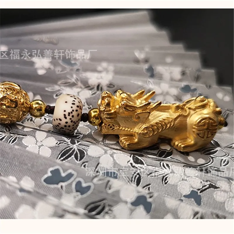 Латунный Мини Ретро Храбрый солдат из чистой меди lucky дикий зверь