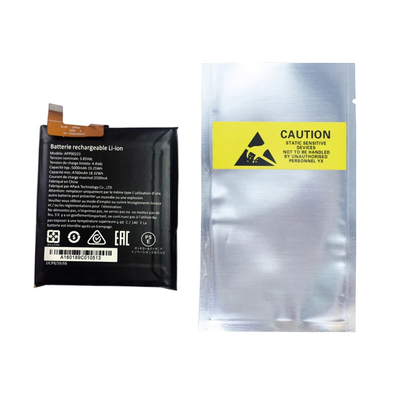 

Hekiy 100% Original 5000mAh Battery Replacement for CAT S41 APP00223 Batteries Bateria