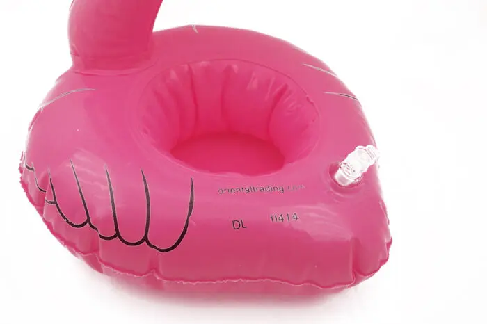 3x Розовый фламинго надувной держатель для напитков бассейн Пляжная игрушка