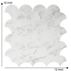 (30,5*30,5 см) толщина 2,5 мм Новый Узор Настенная Наклейка прочная клейкая пленка и клейкая плитка легко разрезать -- 1 лист