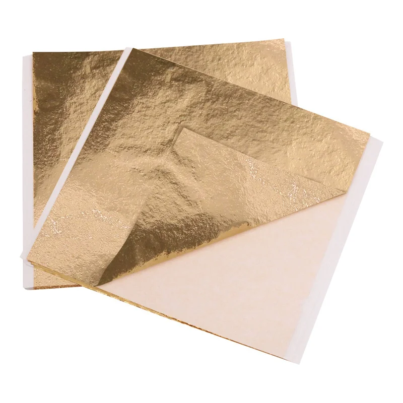 Имитация золотого шампанского золотой фольги блестящая бумага Тайвань лист для