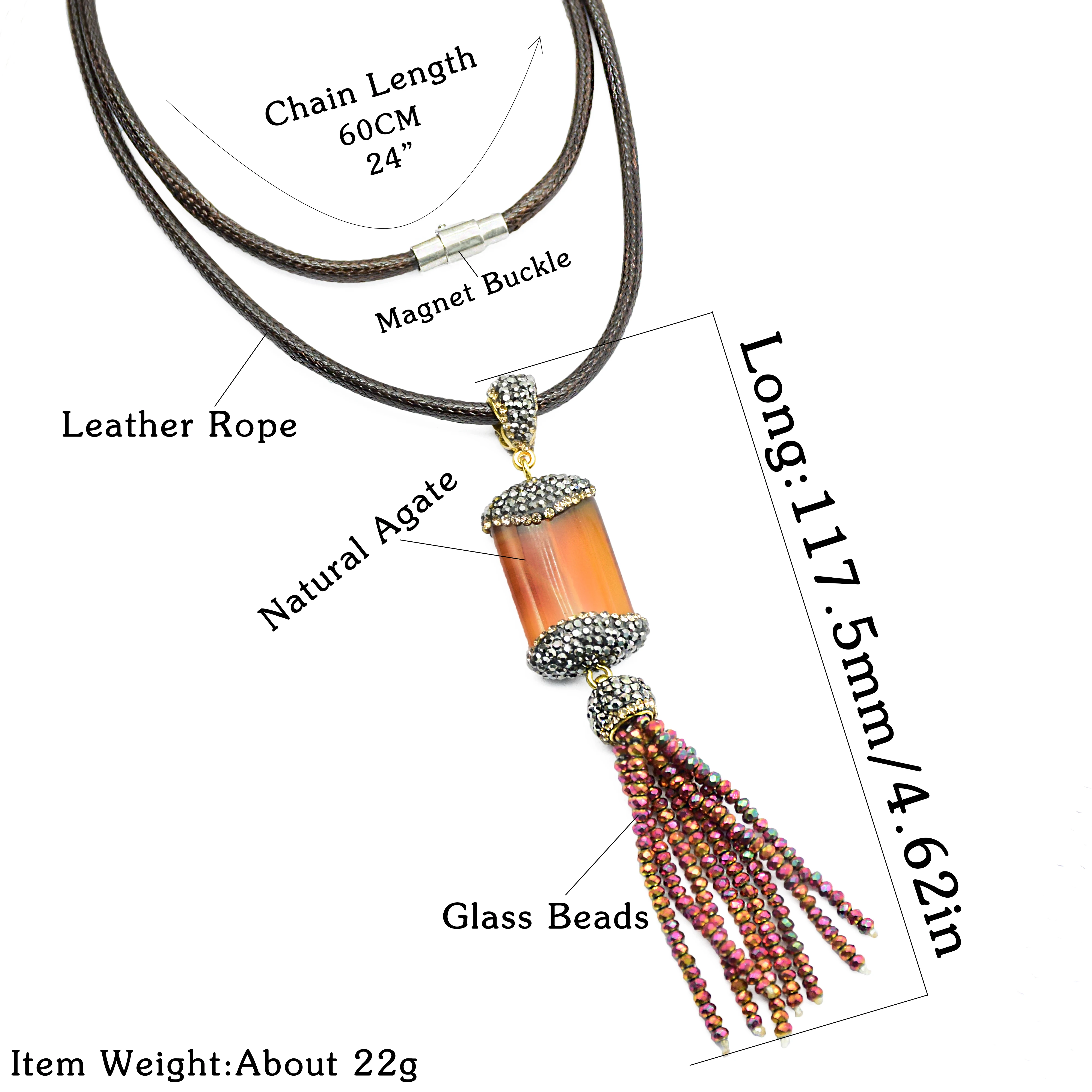 Длинная цепочка для свитера 24 дюйма модное богемное ювелирное изделие женское