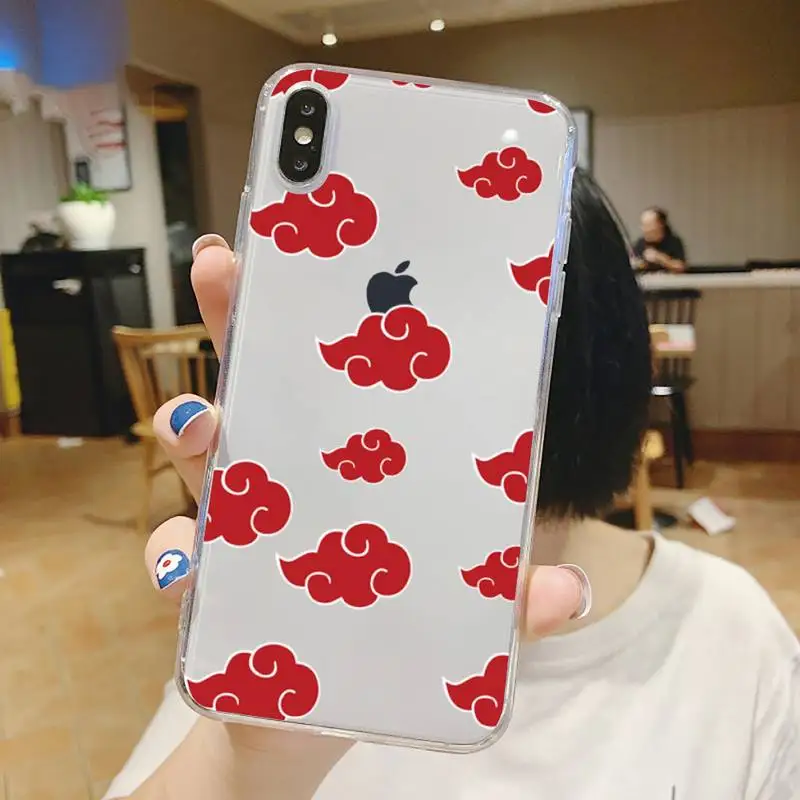 

Naruto Uchiha Itachi Kakashi Phone Case Transparent soft For iphone 5 5s 5c se 6 6s 7 8 11 12 plus mini x xs xr pro max